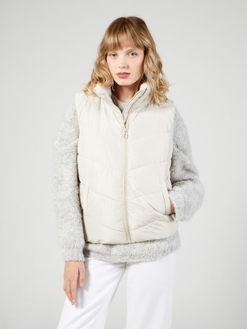Hailys Vest 'Lu44cy' i beige: forside