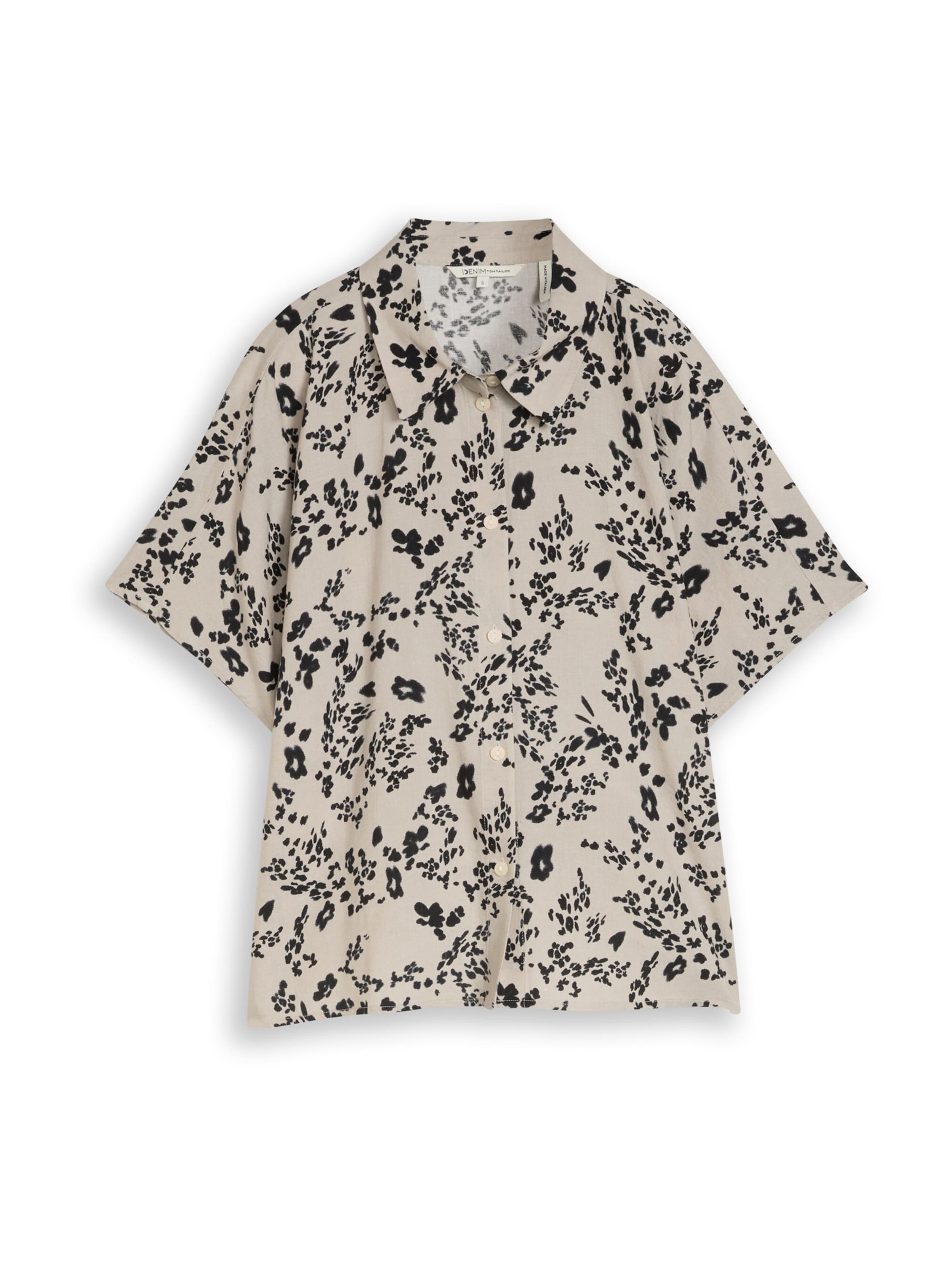 TOM TAILOR DENIM Blouse in Beige: voorkant