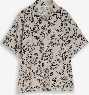 Chemisier TOM TAILOR DENIM en beige : devant