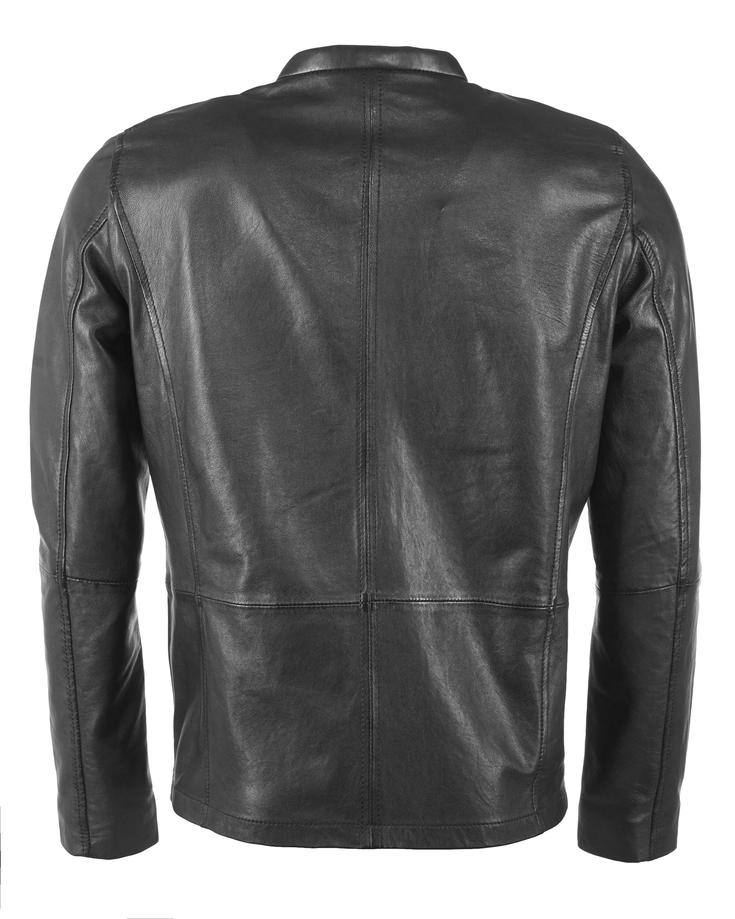 Männer Große Größen Maze Übergangsjacke in Schwarz - MA85177 Männer Große Größen Maze Übergangsjacke in Schwarz - MA85177