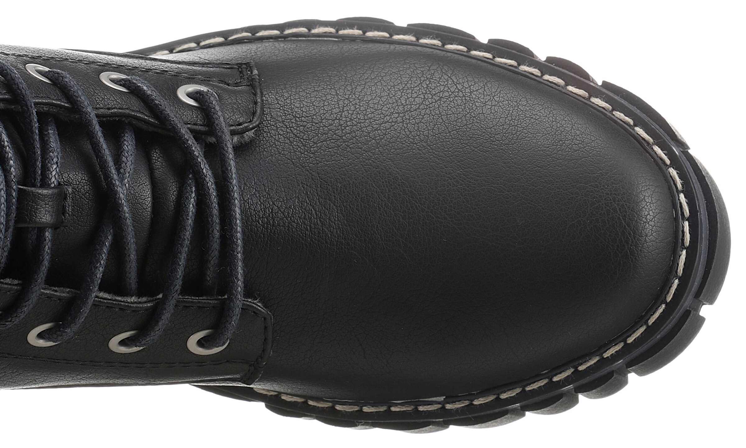 Bottines à lacets MUSTANG en noir