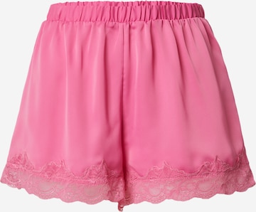 Lindex Pajama Pants in Pink: front