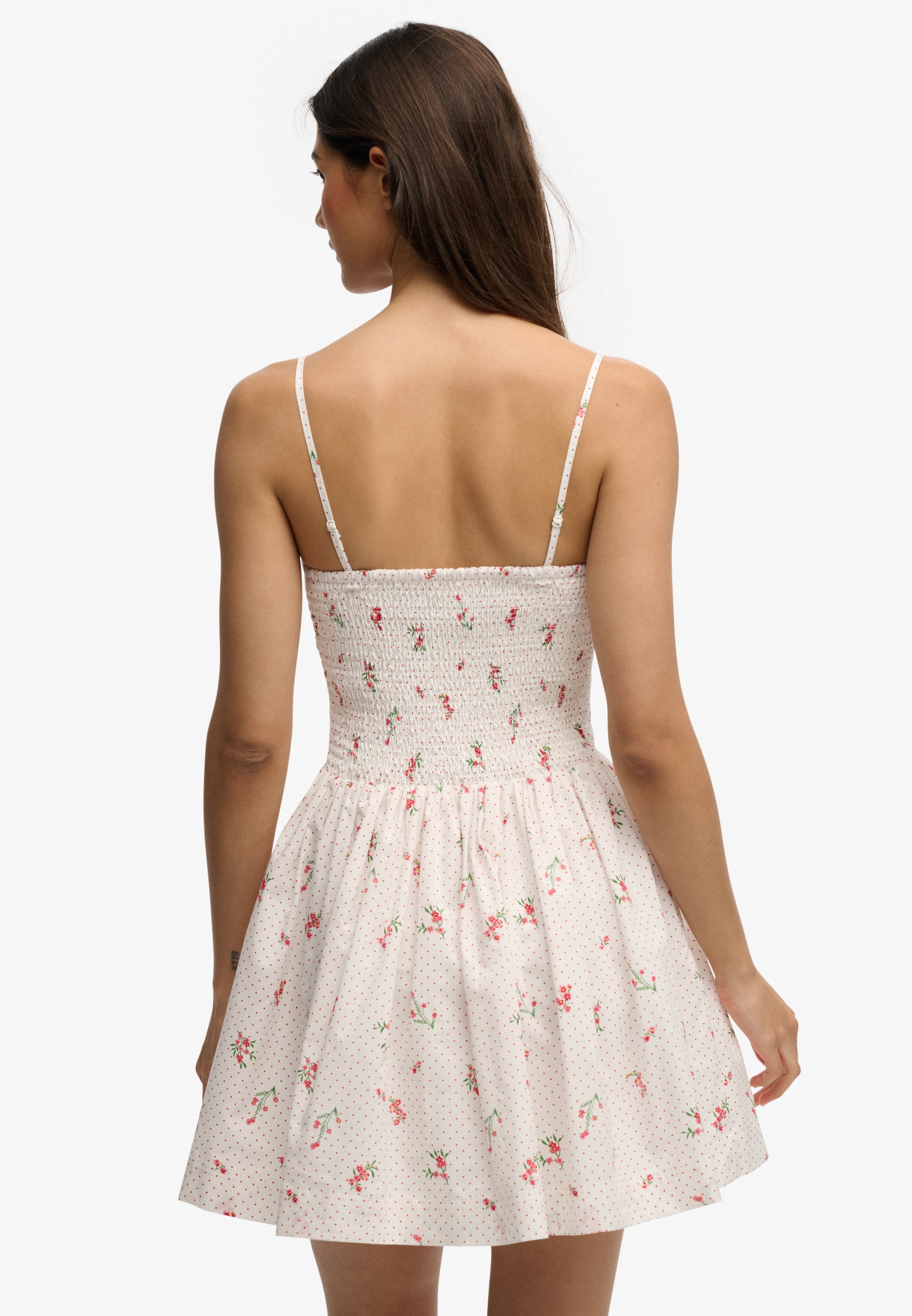 Robe d’été Superdry & Co en blanc