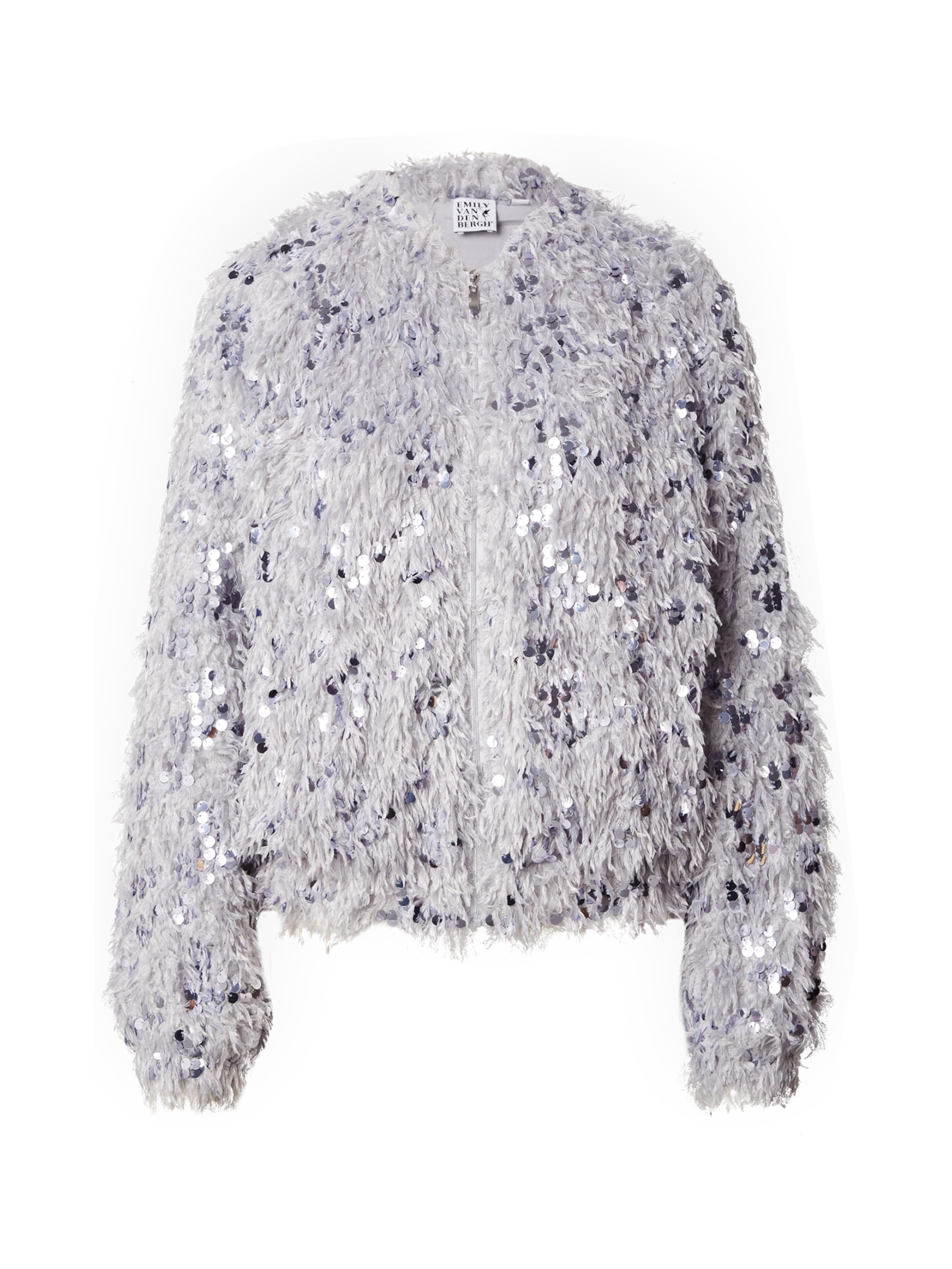 Emily Van Den Bergh Between-season jacket in Silver: front