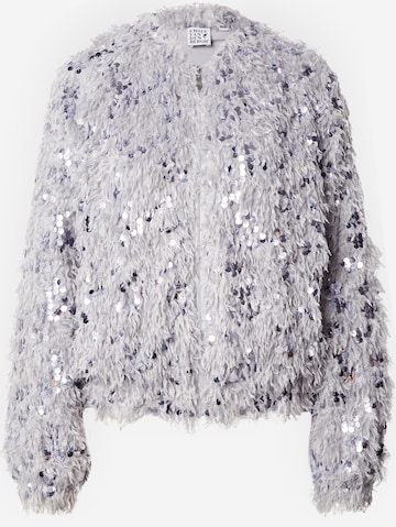 Emily Van Den Bergh Välikausitakki värissä hopea: etupuoli