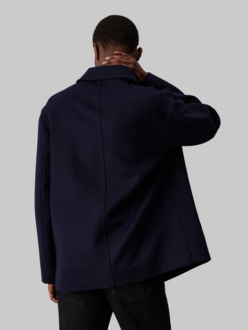 Calvin Klein Übergangsmantel (GOTS) in Schwarz