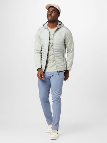 JACK & JONES Regular fit Prehodna jakna | siva barva