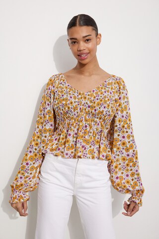Envii Blouse 'Erica' in Yellow: front