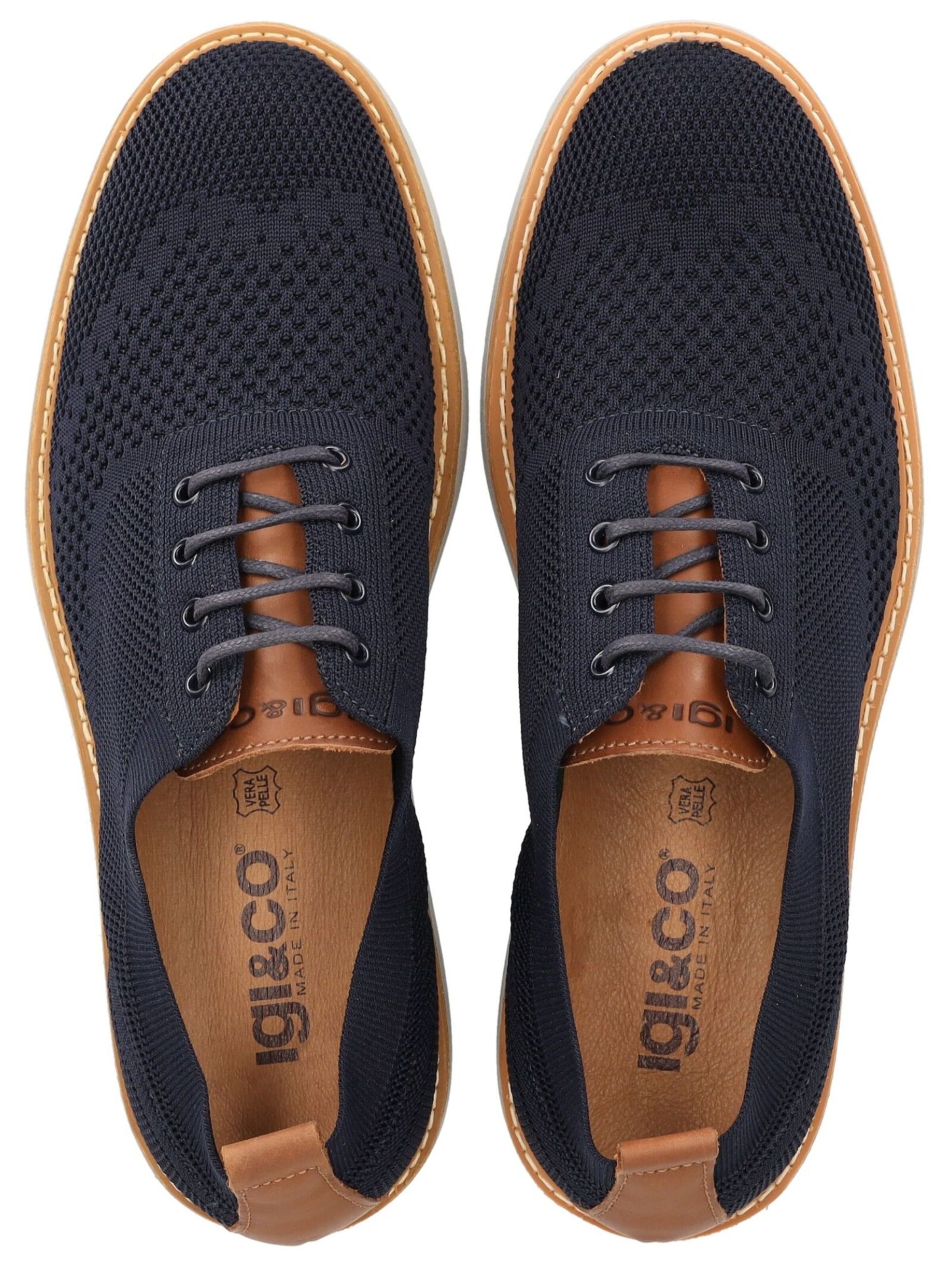 Chaussure de sport à lacets IGI&CO en bleu