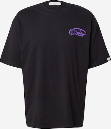 T-Shirt REPLAY en noir : devant