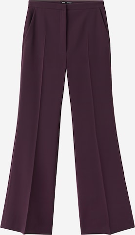 MANGO Pleated Pants 'IGUANA' in Red: front