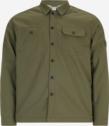 Veste mi-saison 'BEN' Jack & Jones Plus en vert : devant