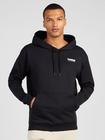 Hummel Sports sweatshirt in Black: front