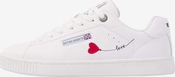 BRITISH KNIGHTS Sneaker 'Mist' in Weiß: Vorderseite