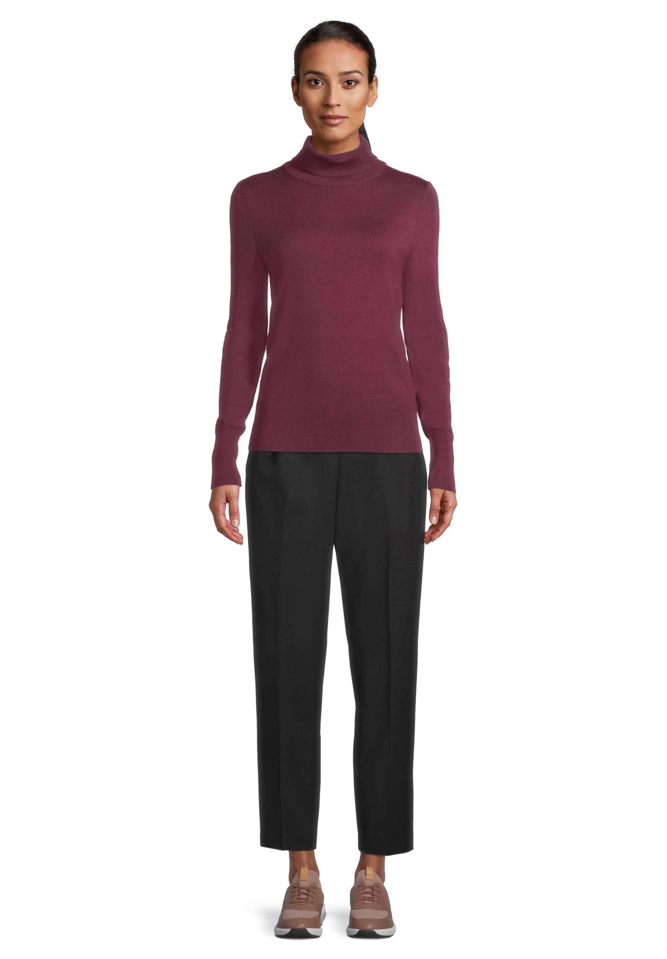Frauen Pullover & Strick Betty Barclay Rollkragenpullover langarm in Rot - CH96333 Frauen Pullover & Strick Betty Barclay Rollkragenpullover langarm in Rot - CH96333