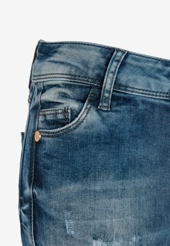 CIPO & BAXX Slimfit Jeans 'ANNA' in Blauw