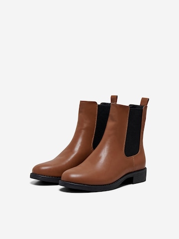 ONLY Chelsea Boots 'Bibi' in Brown