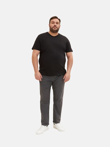 regular Pantaloni di TOM TAILOR Men + in grigio