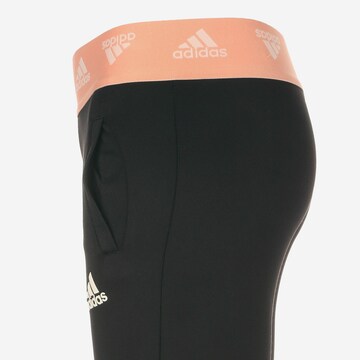 ADIDAS PERFORMANCE Tapered Sporthose in Schwarz