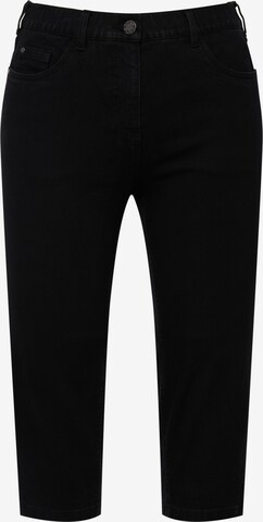 Ulla Popken Jeans in Black: front