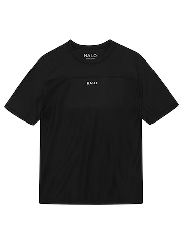 HALO Shirt in Zwart: voorkant