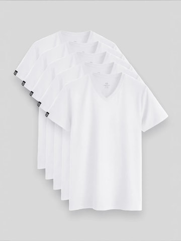 Tommy Life Majica 'T-Shirts' | bela barva: sprednja stran