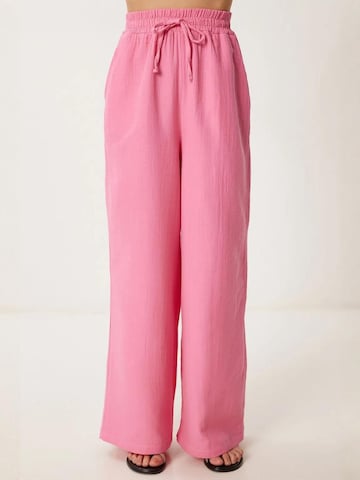 Pantalon 'Hose' Happiness İstanbul en rose : devant