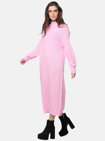 Elara Strickkleid in Pink