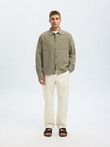 SELECTED Comfort fit Overhemd in Groen