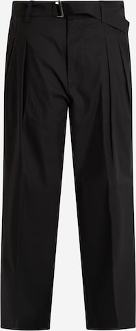 Pantalon à pince Yes London en noir : devant