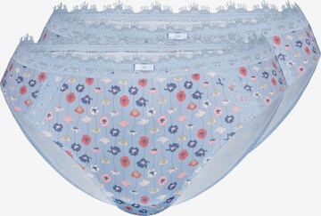 sassa Panty 'ARTFUL PRINT' in Blue: front