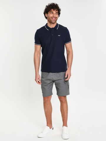 Threadbare Regular Shorts 'Rocky' in Grau