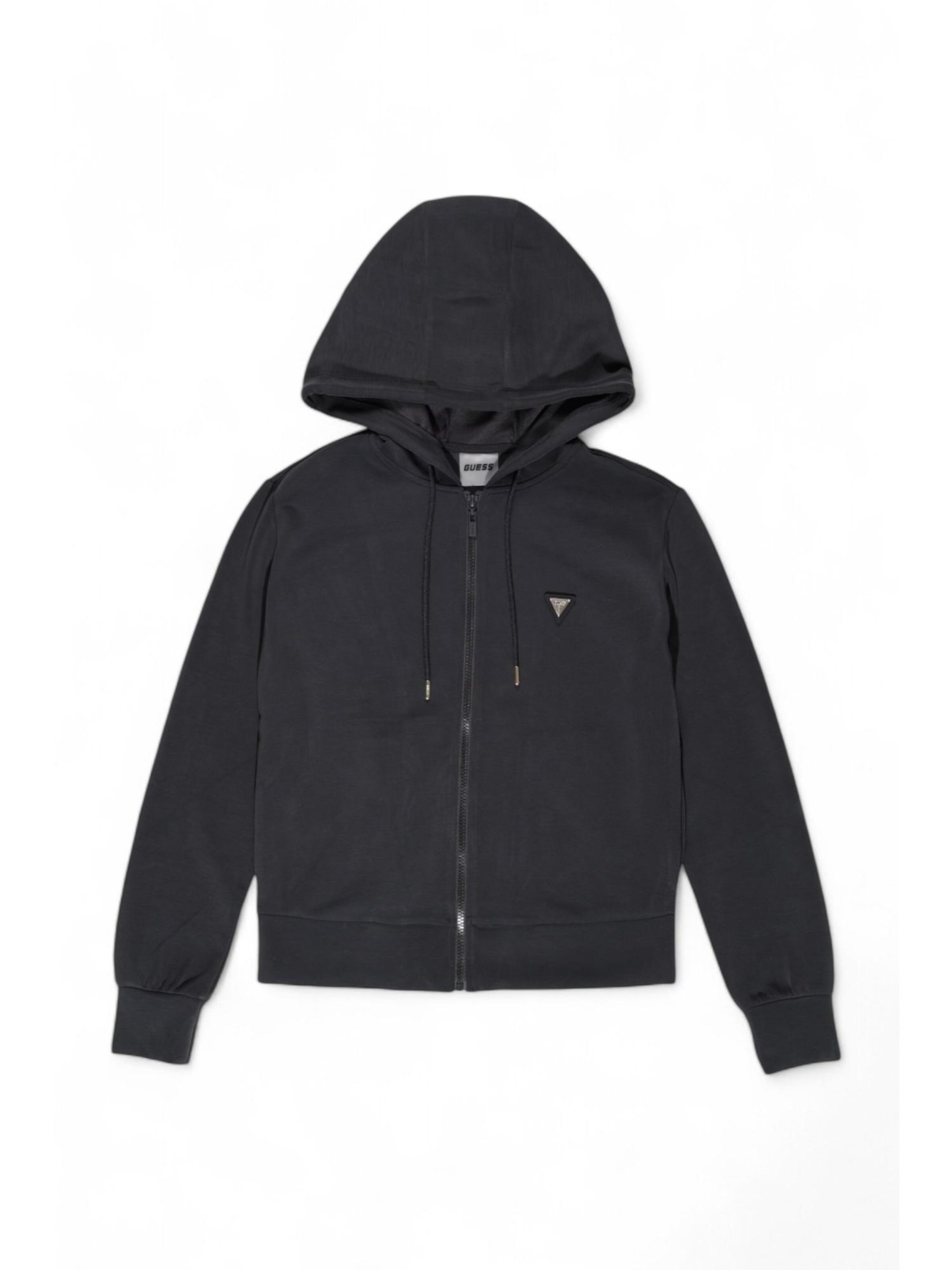 Felpa 'OLYMPE FULL ZIP V4YQ06 KCAY2' di GUESS in nero