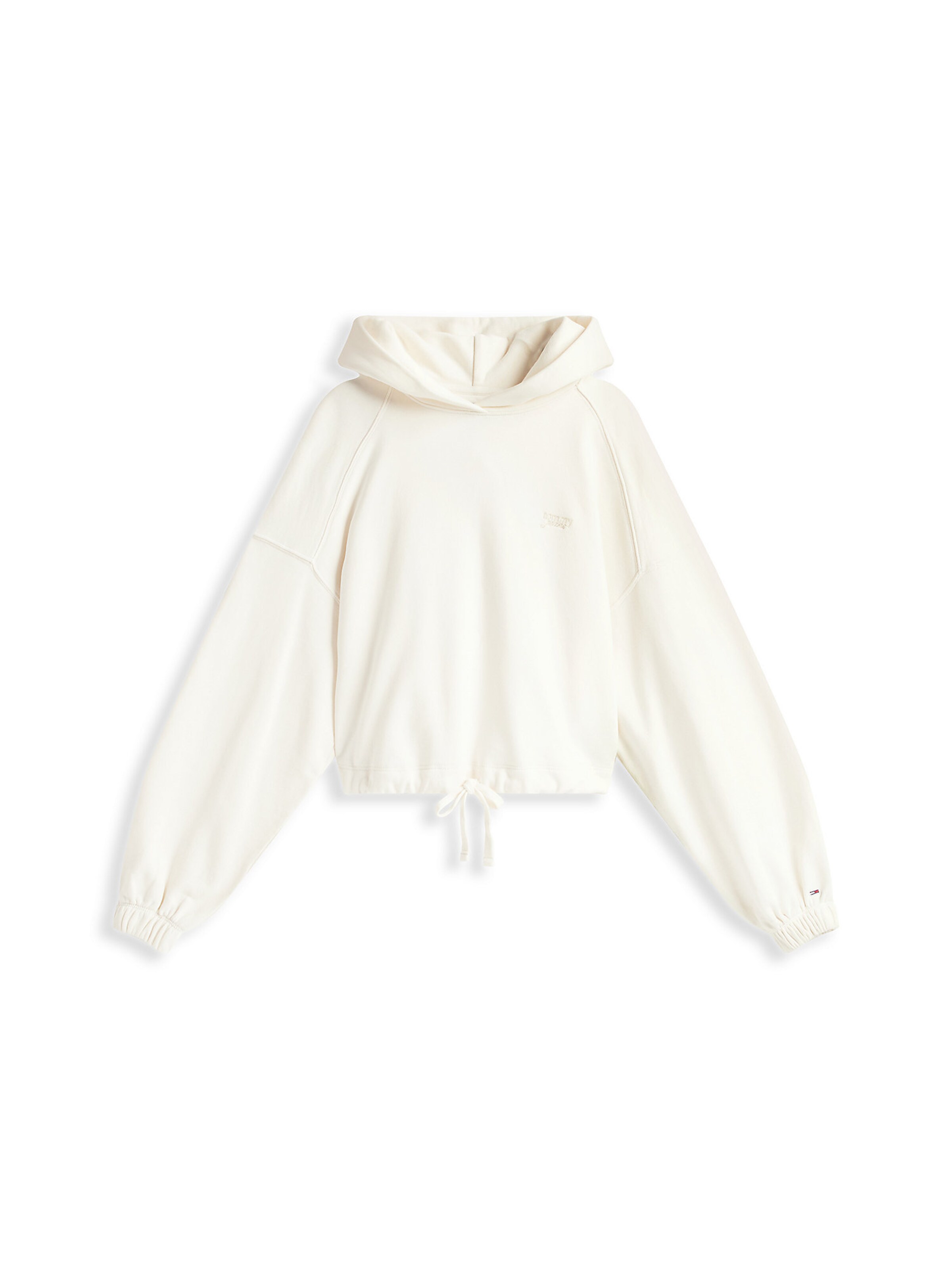 Sweat-shirt Tommy Jeans en blanc : devant