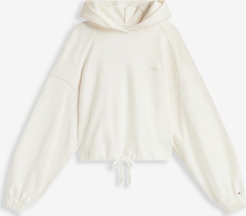 Sweat-shirt Tommy Jeans en blanc : devant
