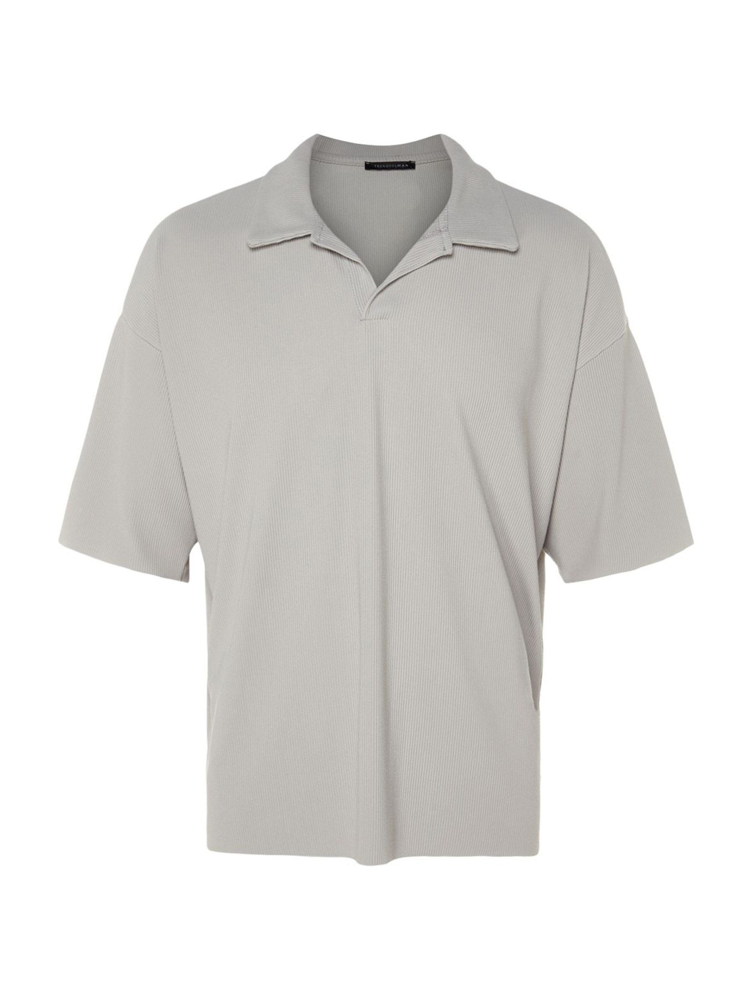 Trendyol Póló - szürke: elől