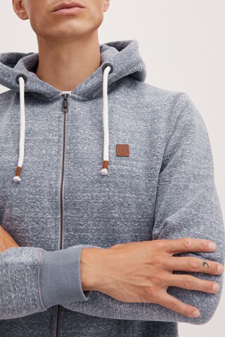 11 Project Zip-Up Hoodie in Blue