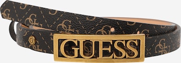 Cintura 'ALEXIE' di GUESS in marrone: frontale