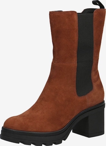 CAPRICE Ankle Boots in Brown: front