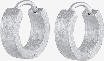 Boucles d'oreilles KUZZOI en argent : devant