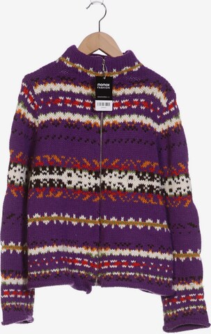 UNITED COLORS OF BENETTON Sweater & Cardigan in M in Purple: front
