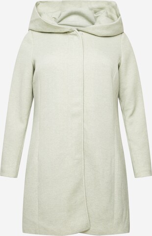 Vero Moda Curve Between-Seasons Coat in Green: front