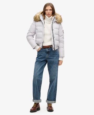 Superdry Winterjas in Grijs