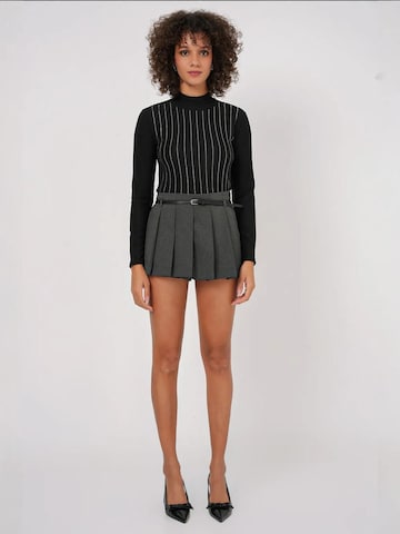 Bigdart Shirt Bodysuit in Black