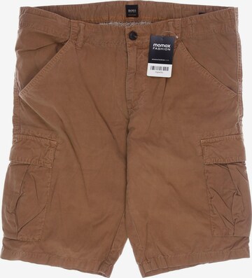 BOSS Orange Shorts in 34 in Brown: front