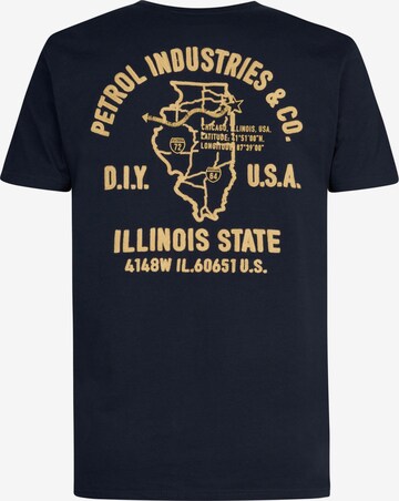 T-Shirt Petrol Industries en bleu