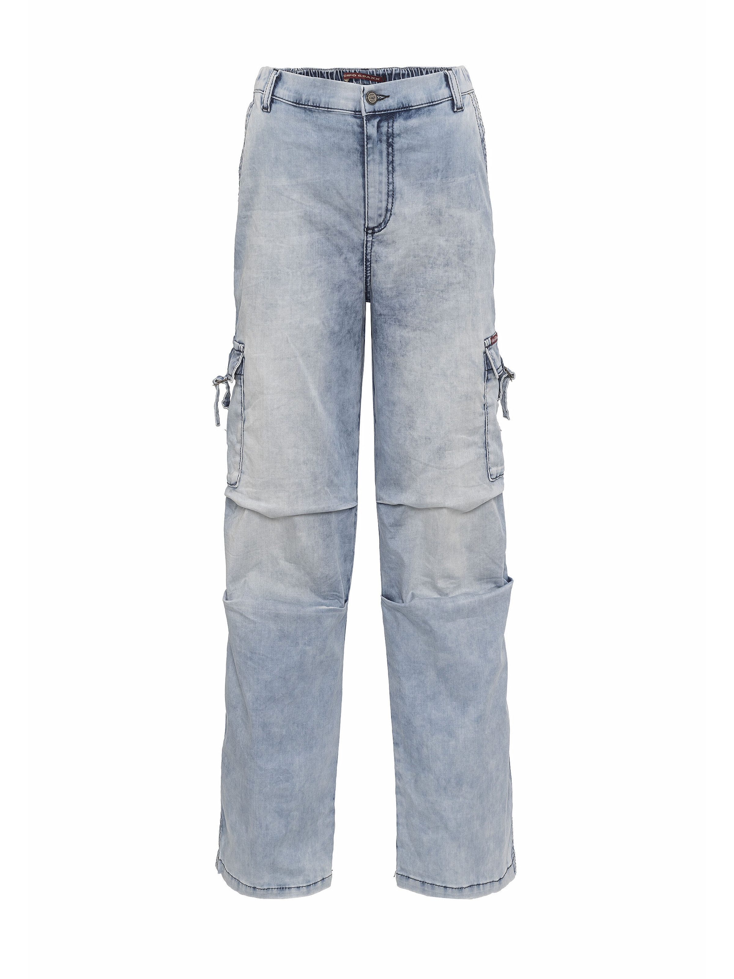CIPO & BAXX Regular Jeans 'WD544' in Relaxed Fit in Blau: Vorderseite