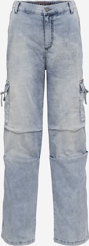 Regular Jean 'WD544' CIPO & BAXX en bleu : devant