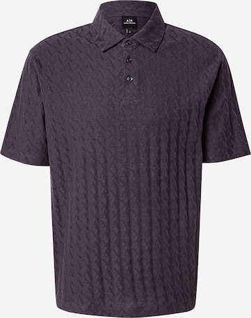 ARMANI EXCHANGE Тениска в синьо: отпред