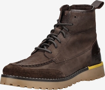 Bottes à lacets BULLBOXER en marron : devant